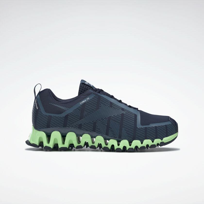 Reebok Zigwild Trail 6 Men`s Sneakers Shoes Vector Navy / Brave US Size 9.5