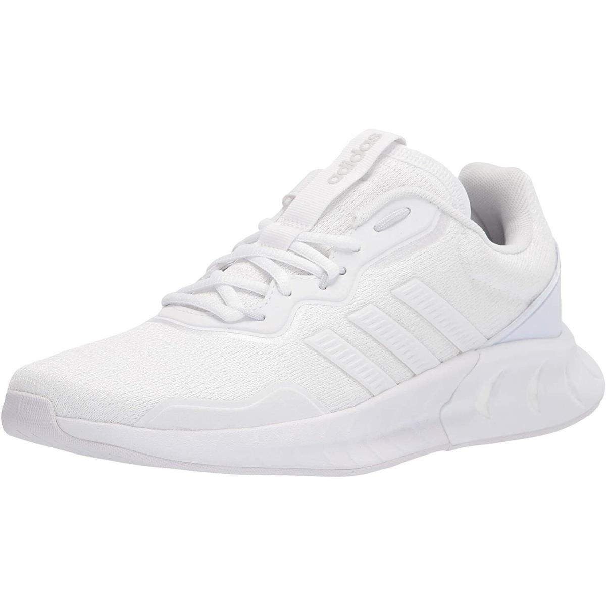 Adidas Men`s Kaptir Super Running Shoes White/White/Dark Grey