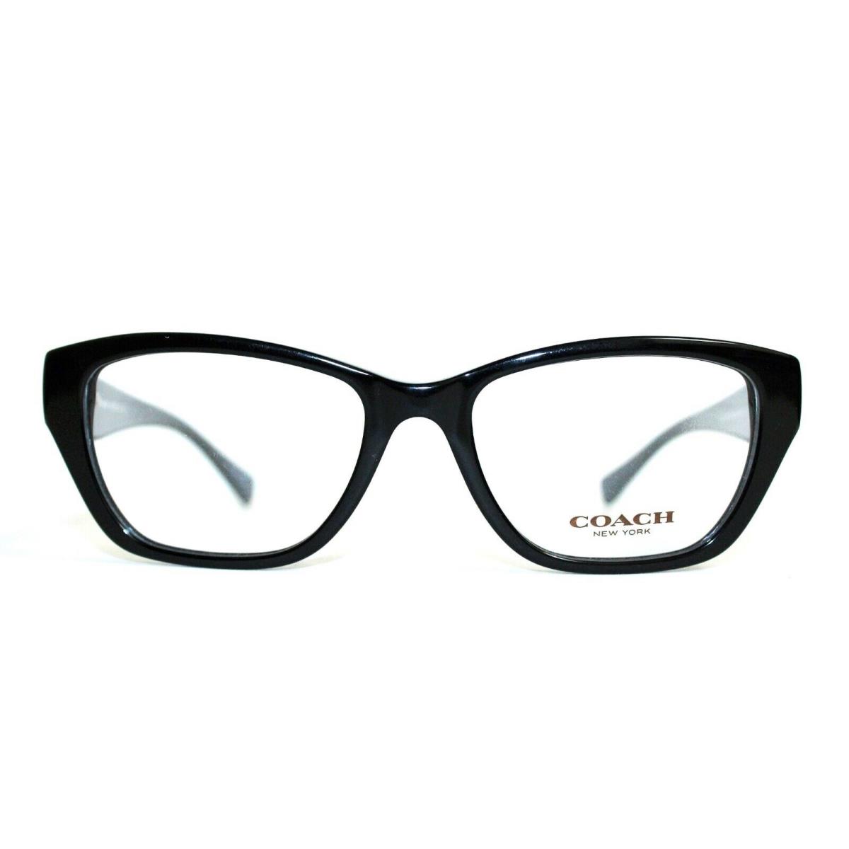 Coach HC 6070 5346 Black Snake Fog Eyeglasses RX 51-17-135MM