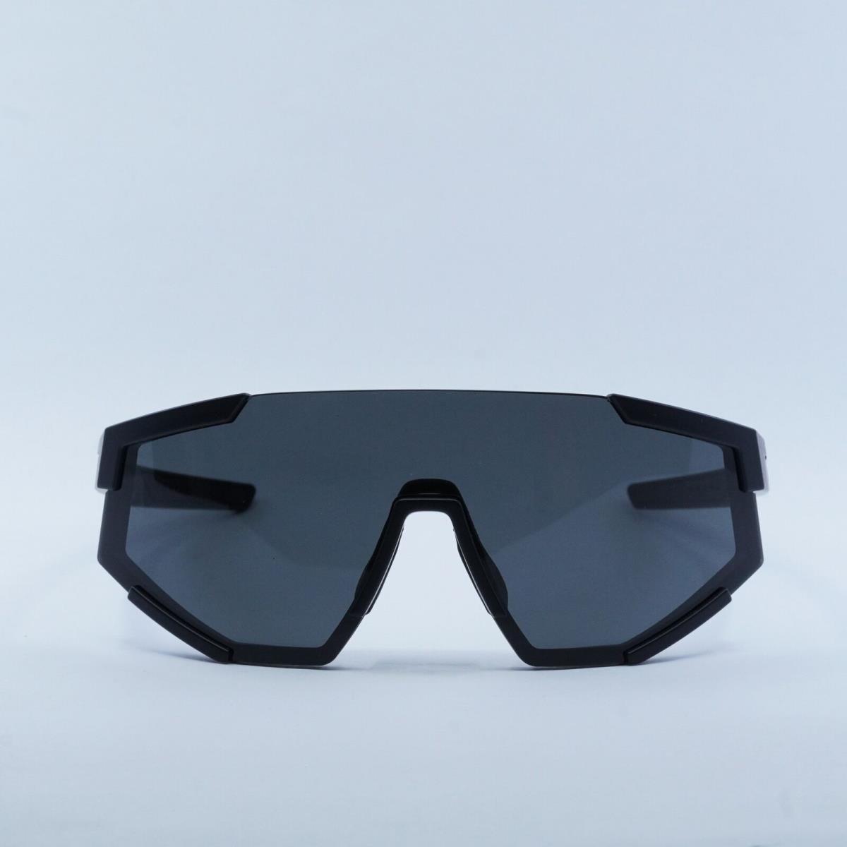 Prada Sport PS04WS DG006F Black Rubber/dark Grey 39-137-130 Sunglasses