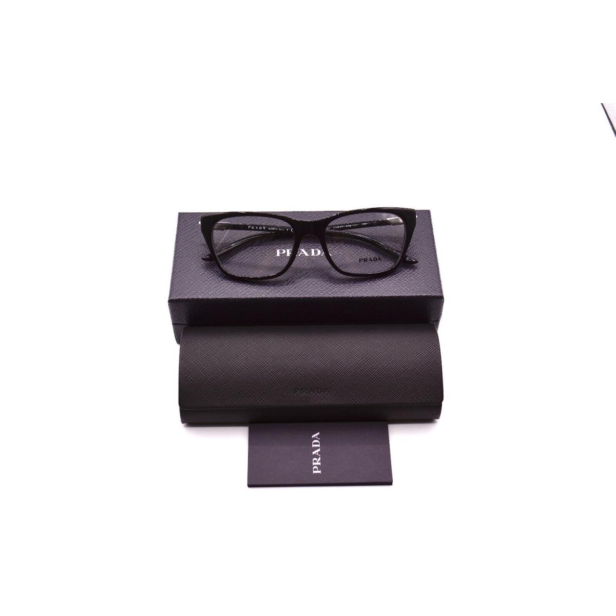 Prada eyeglasses  - BLACK, Frame: BLACK 4