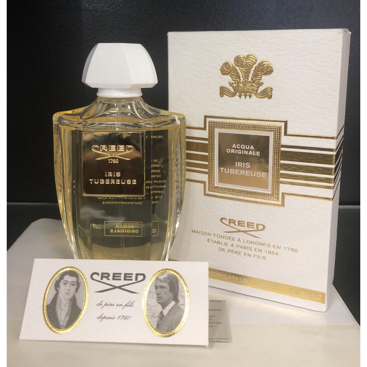 Creed Acqua Originale Iris Tubereuse Eau De Parfum Spray 3.3 Oz Womens Perfume