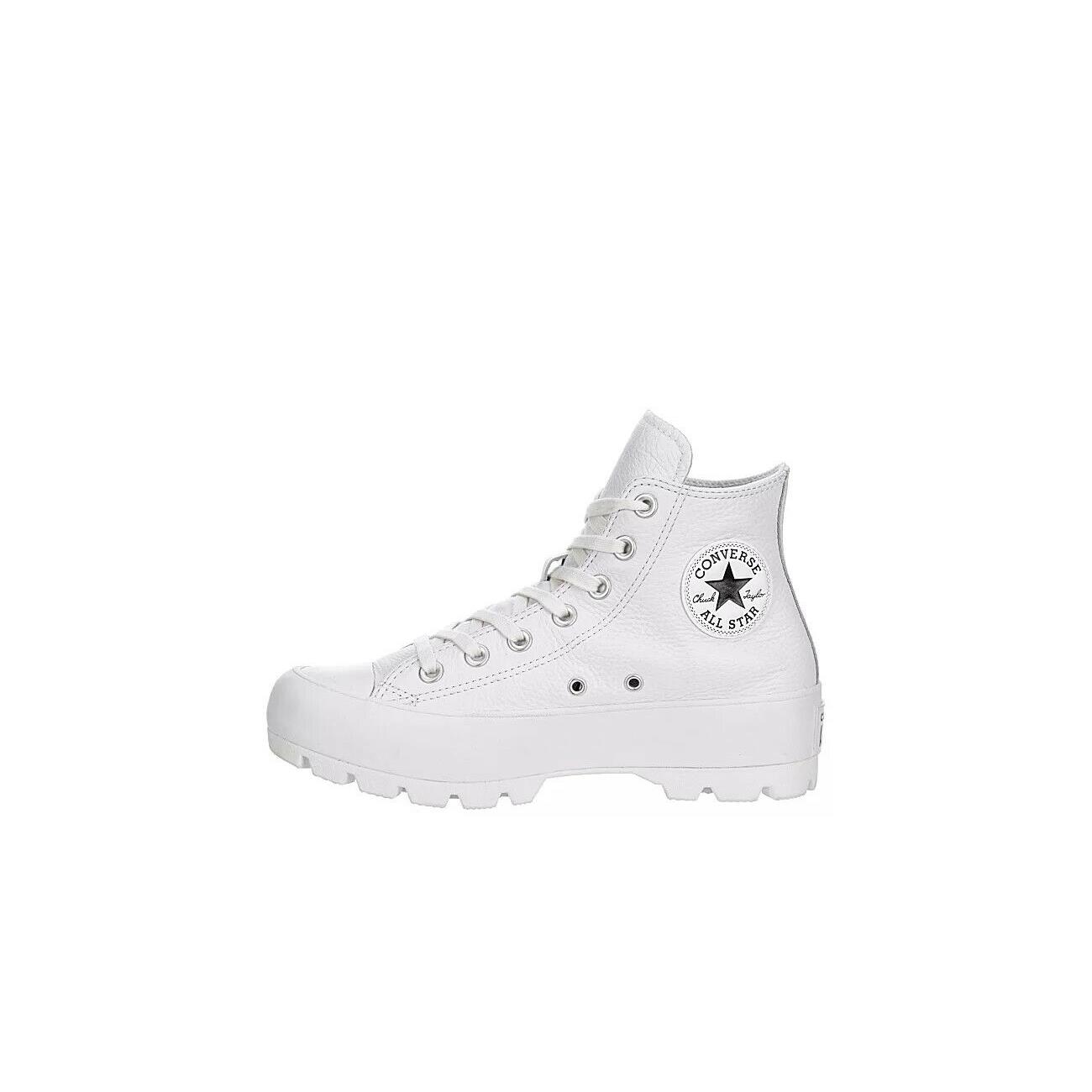 hi lugged converse white