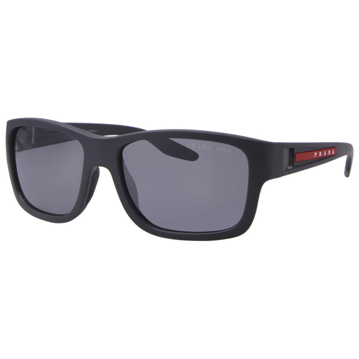 Prada Linea Rossa PS 01WS UFK07H Sunglasses Men`s Grey/polarized Dark Grey 59mm