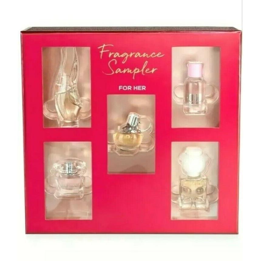 Macys Fragrance Gift Set 5 Pc Womens Perfume Azzaro Versace Donna Karan