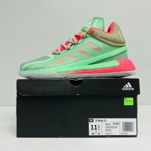 d rose green shoes