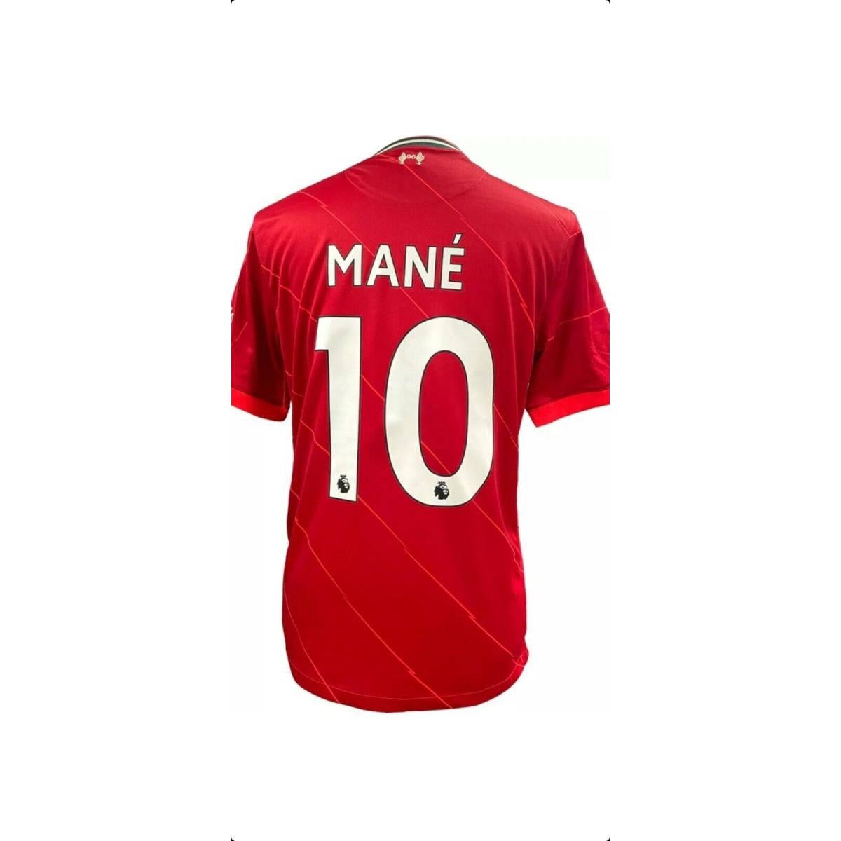 Sadio Mane` 10 Liverpool FC Nike Breathe Dri Fit P Jersey Mens Large