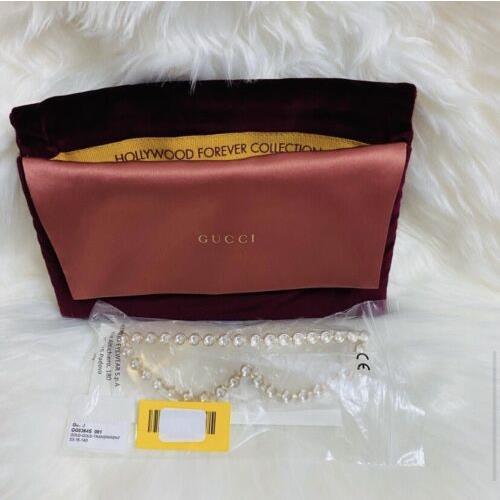 Gucci sunglasses  - Gold Frame, Clear Lens 8
