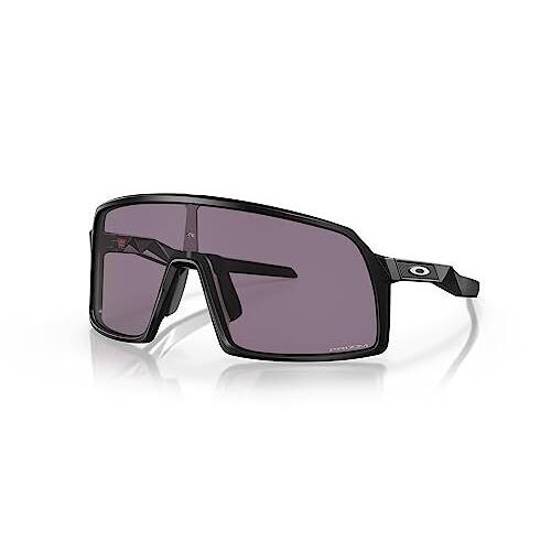 Oakley Men`s 009462 946207 Sutro S Matte Black/prizm Grey Rectangular Sunglasses - Frame: Black, Lens: Gray