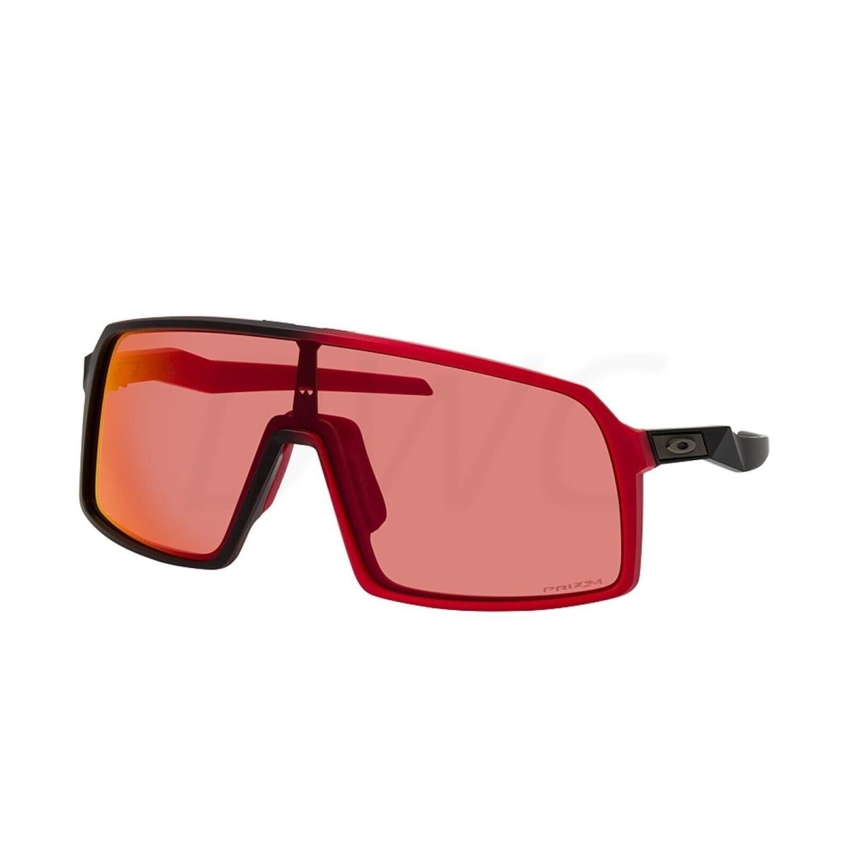 Oakley Sutro OO9406-51 Matte Black Redline W/prizm Trail Torch Sunglasses - Frame: Black, Lens: