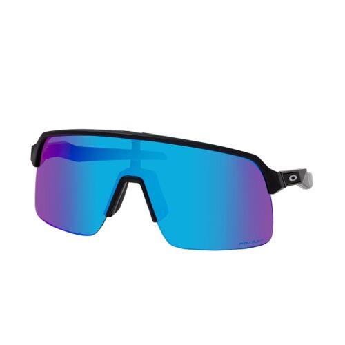 OO9463-15 Mens Oakley Sutro Lite Sunglasses - Black Frame, Blue Lens