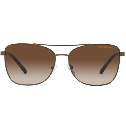 Michael Kors Stratton MK1096 160013 59 Olive Brown Gradient Women`s Sunglasses