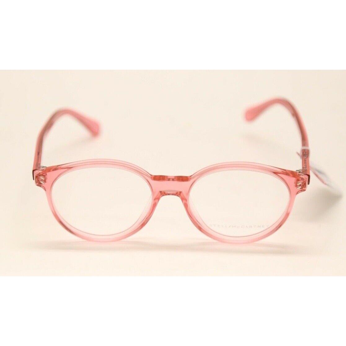 Stella Mccartney SC0143OI 005 Pink Transparent Eyeglasses 1241
