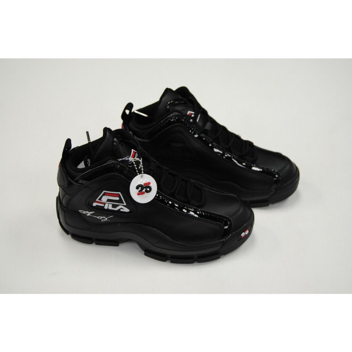 3BM01368-014 Kid`s Fila Grant Hill 2 25TH Anniversary Shoes Black FK33