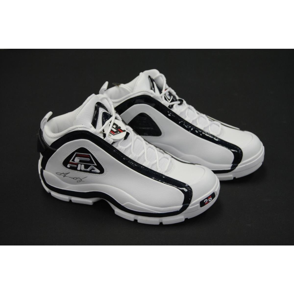 1BM01374-125 Men`s Fila Grant Hill 2 25TH Anniversary Shoes White FM54