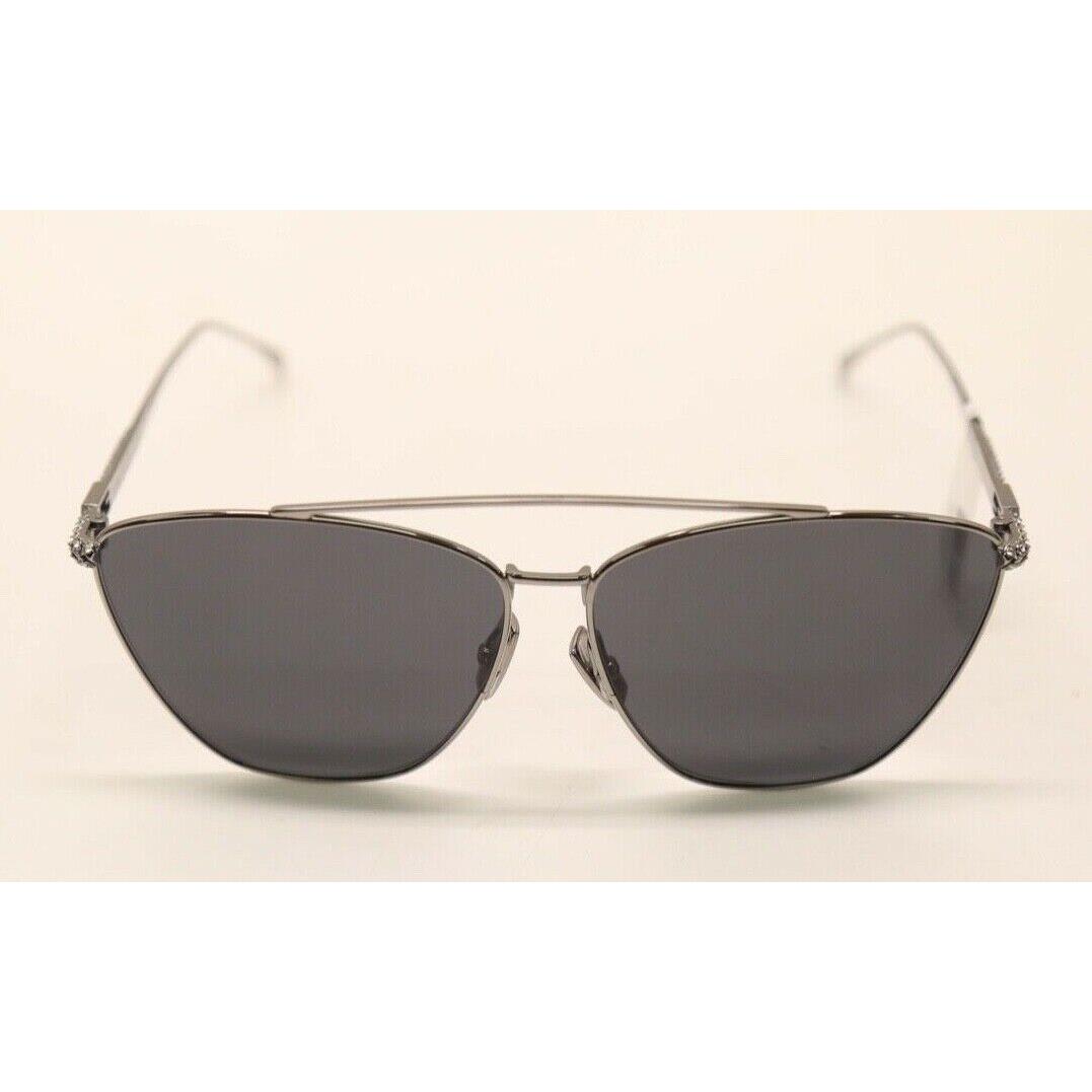 Fendi FF 0438/S 6LB/IR Ruthenium Grey/grey 64mm Sunglasses 1257