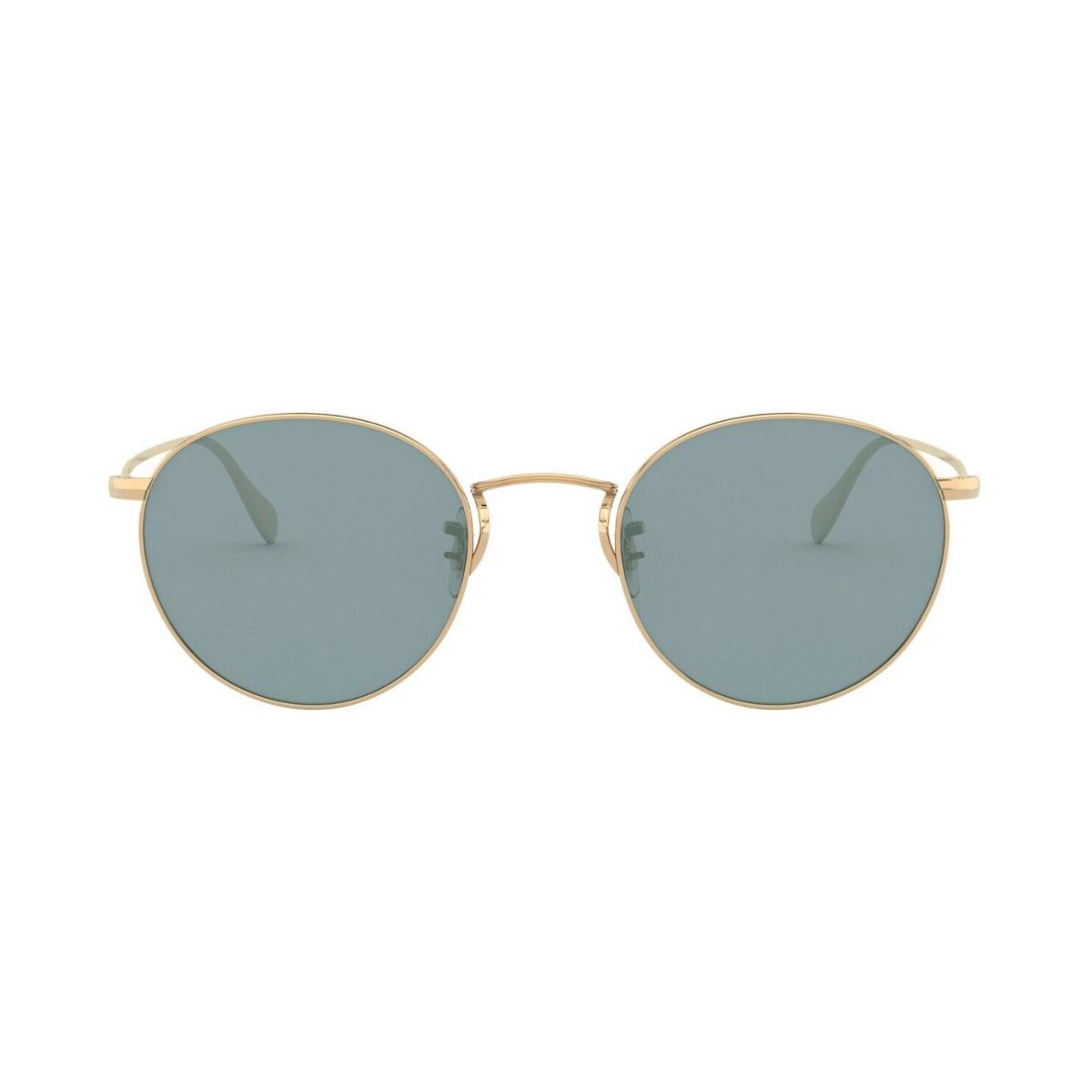 Oliver Peoples Coleridge Sun OV 1186S Gold/cobalto 5145/56 Sunglasses - Frame: Gold