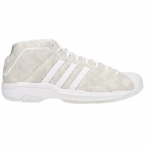 Adidas FV2094 Pro Model 2G Mens Basketball Sneakers Shoes Casual - White - White