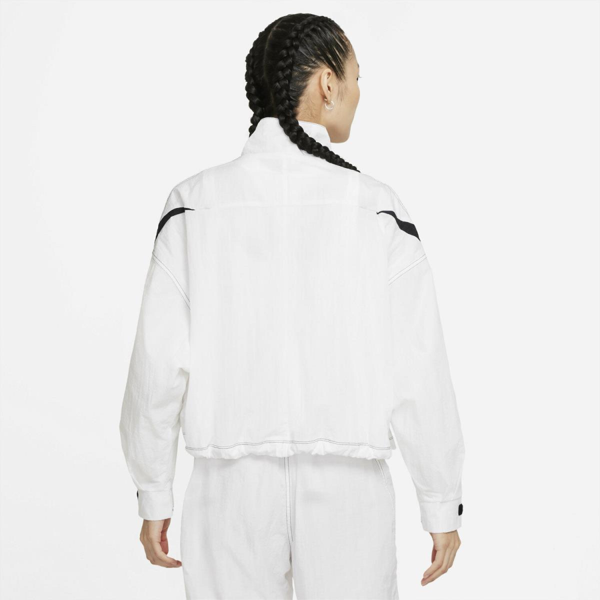 Nike Sportswear Swoosh Repel Jacket DD5584-100 Oversized Nsw Black Logo Nsw Lab Regular