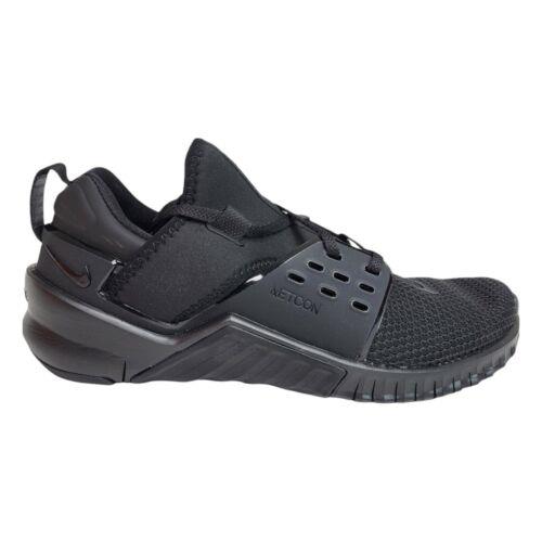 Nike Mens 9.5 10 10.5 Free Metcon 2 Training Crossfit Black Shoes AQ8306-002 - Black