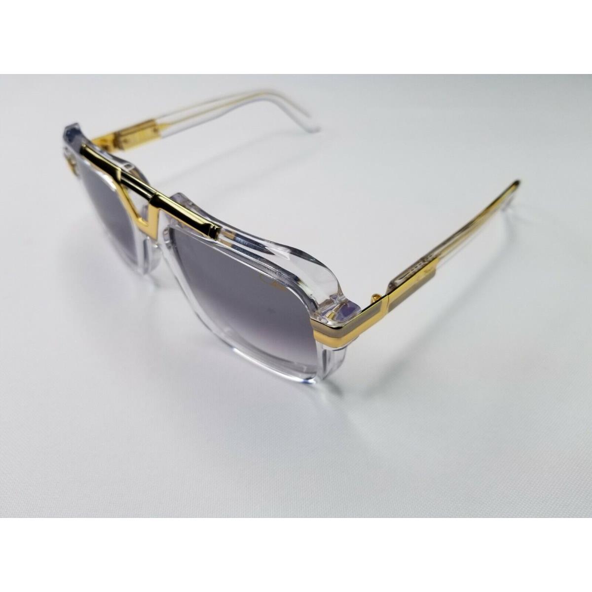 Cazal sunglasses  - Crystal & Gold Frame, Gray Lens 6