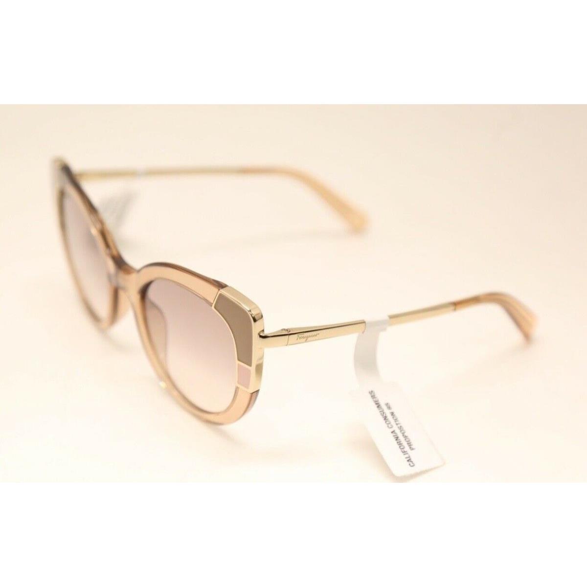 Salvatore Ferragamo sunglasses  - Nude Frame, Brown Lens 1