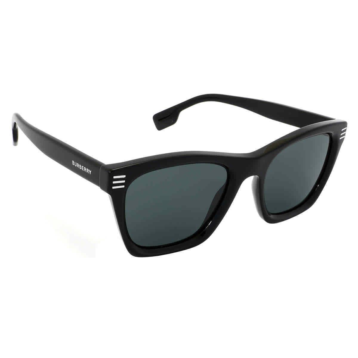 Burberry Cooper Dark Grey Square Men`s Sunglasses BE4348 300187 52