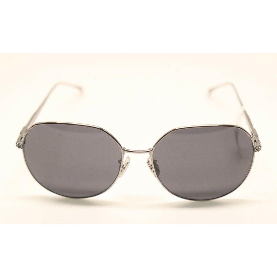 Fendi FF 0451/F/S 6LB/IR Ruthenium Grey/grey Lens Sunglasses 1251