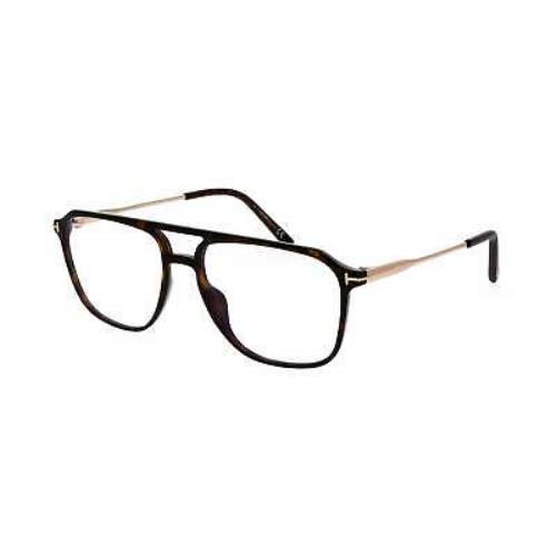 Tom Ford FT 5665-B 052 Eyeglasses Havana Frame 54mm | 056074157225 ...