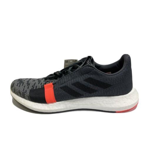 Adidas Senseboost Go Men`s Running Shoes-gray Size US 14M