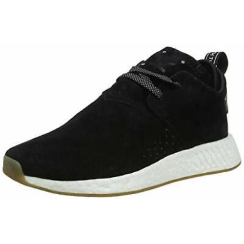 Adidas Originals Men`s NMD_C2 Suede Black/white Sz 8.5 BY3011 Fashion Shoe