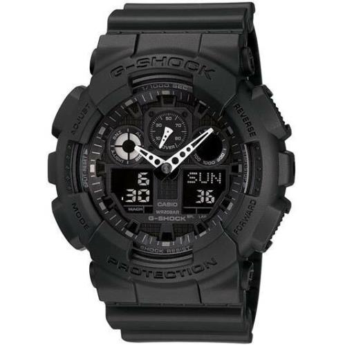 G-shock Big Combination Military Watch - Matte Black