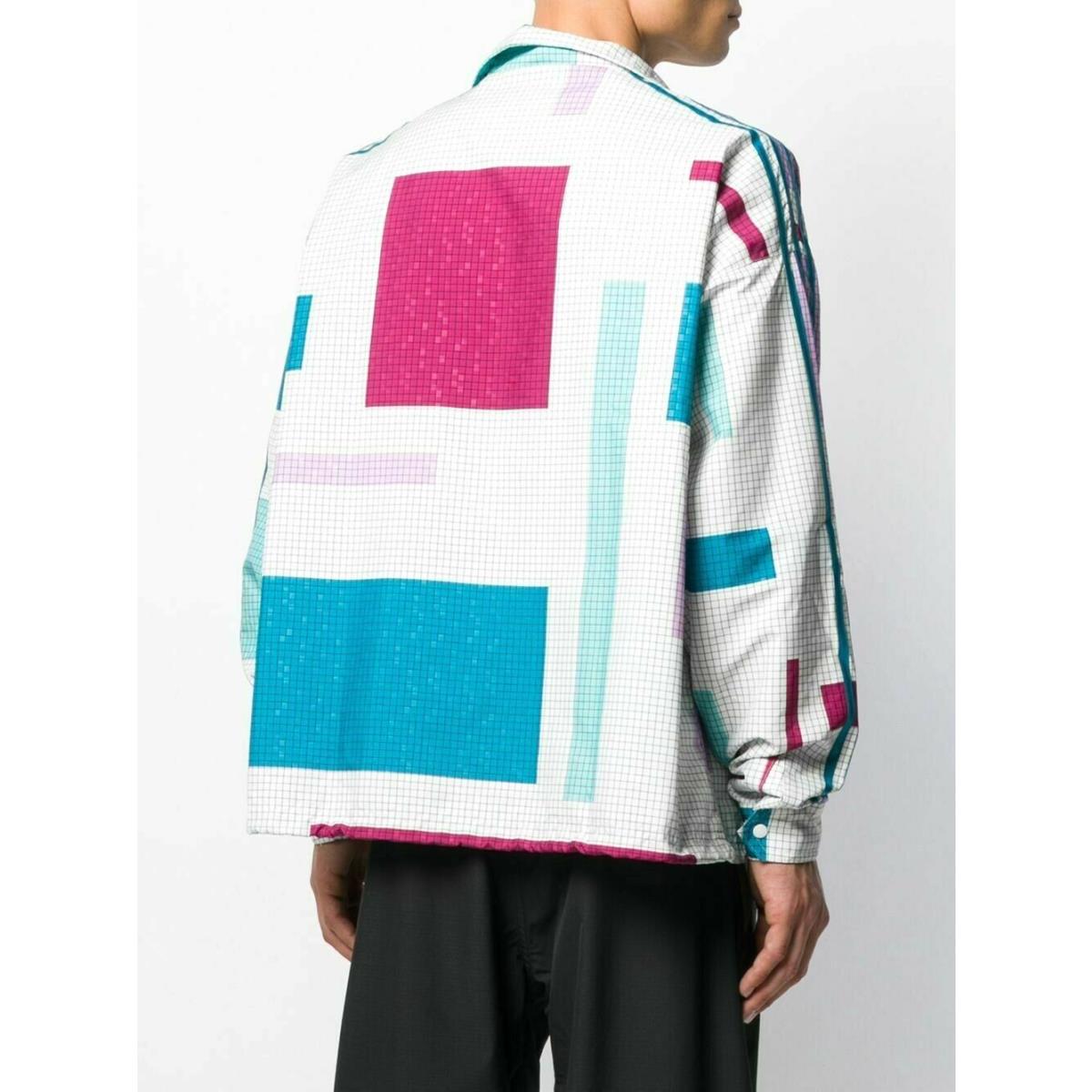 adidas grid block jacket