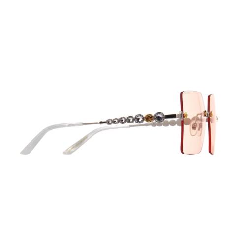 Gucci sunglasses  - Silver Frame, Pink Lens 2