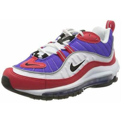 Nike Women`s Air Max 98 Red/purple Sz 7.5 AH6799-501 Fashion Shoes