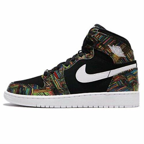 Nike Kid`s Air Jordan 1 `bhm` Black Sz 3.5y 739640-045 Basketball Shoes