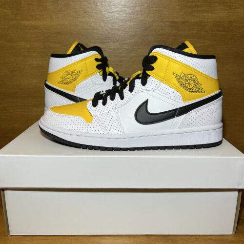 jordan 1 perforated yellow