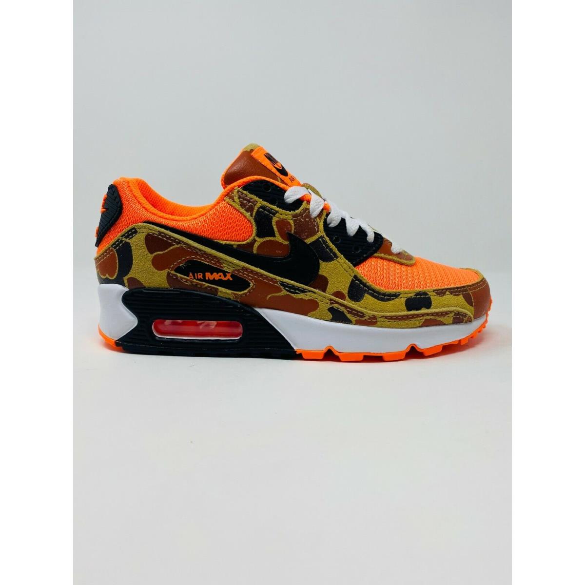 orange and camo nike shoes