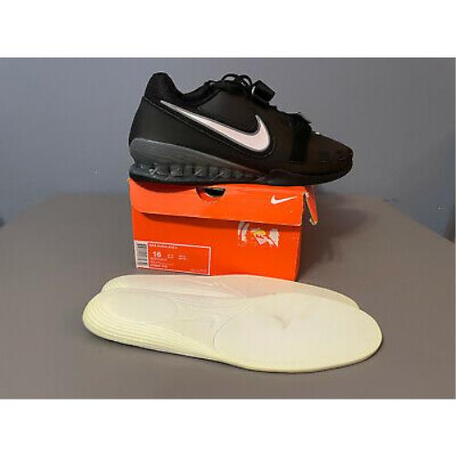 Mens Nike Romaleos 2 Weightlifting Training Shoes Black 476927-010 US 16