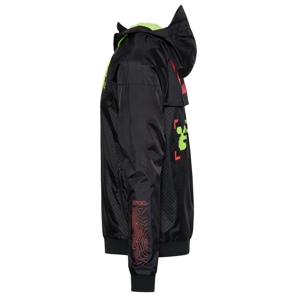 Nike Sportswear Catching Air Windrunner Jacket Black CW4708-010 Men`s Size Small