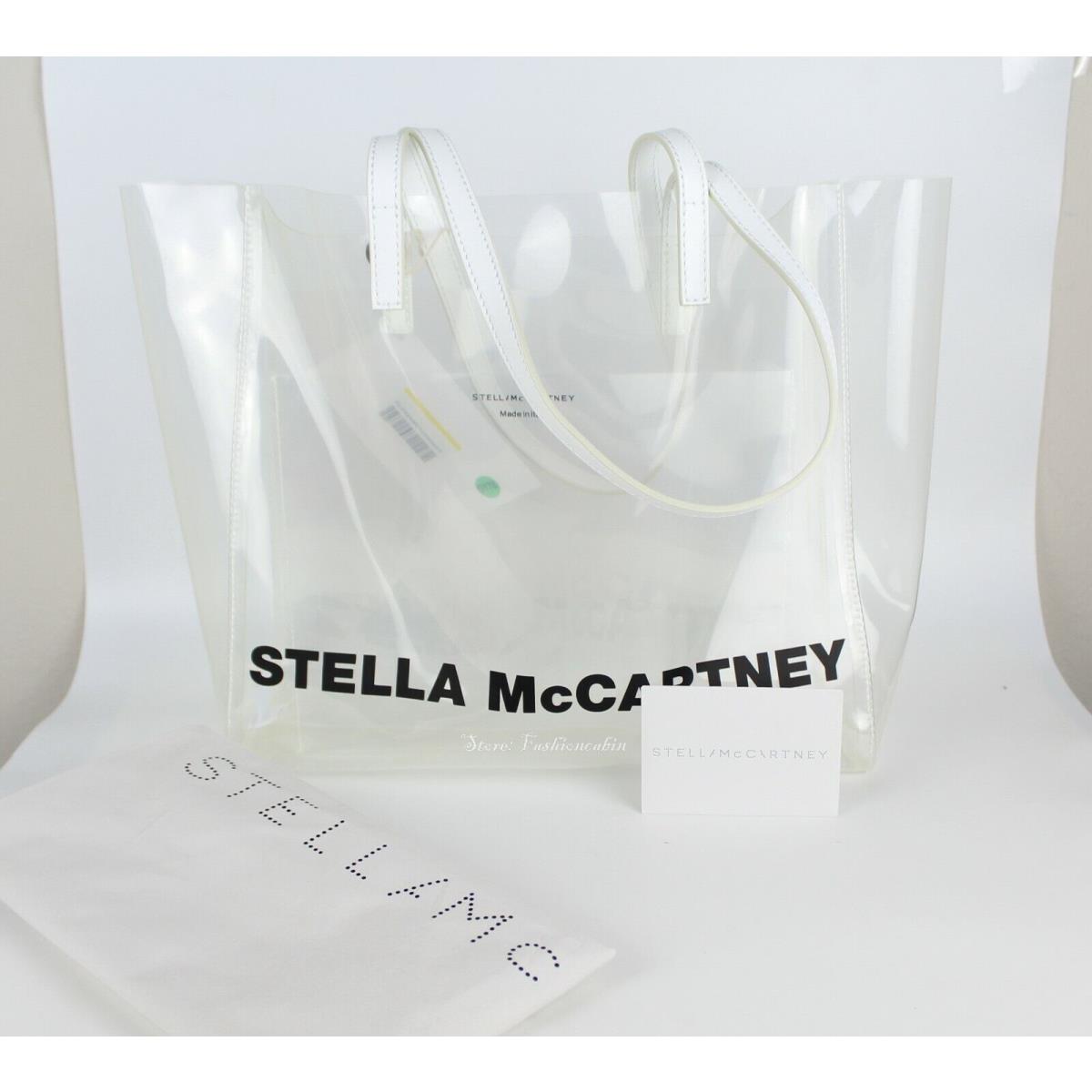 Stella Mccartney Clear Logo Tote Bag Col: Clear