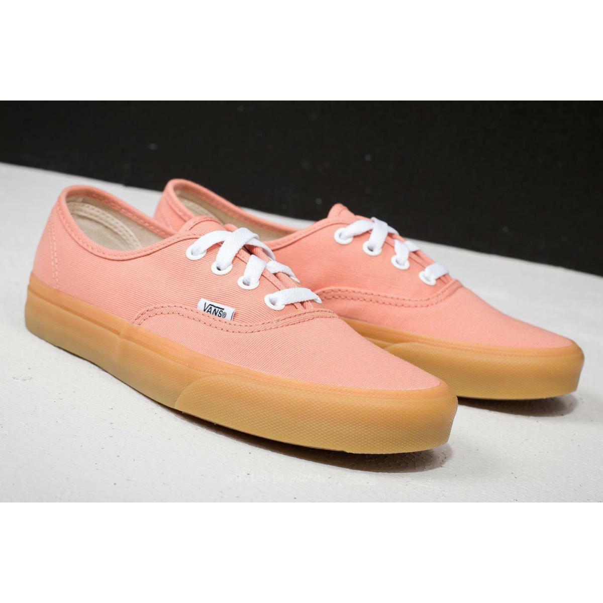 Vans Men`s Vans Low-top Orange Muted Clay Gum Skateboarding Shoe
