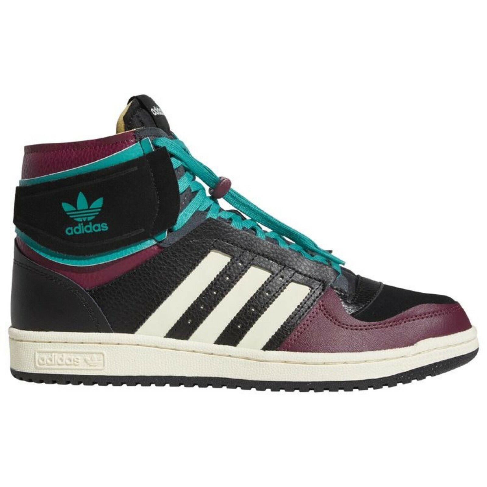 Adidas shoes Ten - Black , Black/Crimson/Green Manufacturer 6