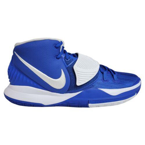 Nike Mens 10 13.5 Kyrie 6 TB Promo `game Royal` Blue White Shoes CW4142-401 - Blue