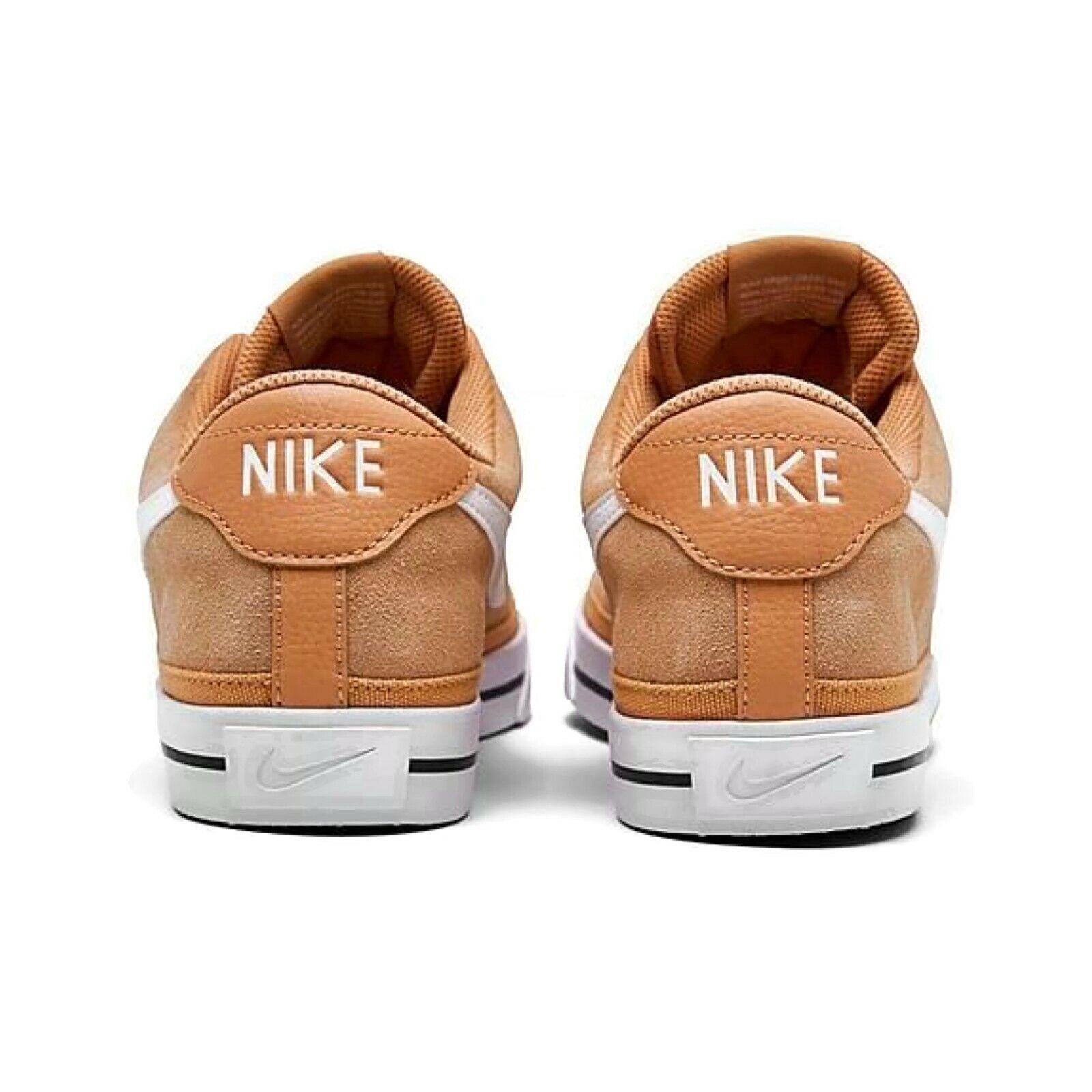 nike brown and white trainers