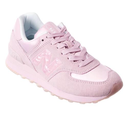 New Balance 574 Sneakers Shoes Oxygen Pink/ Oxygen Pink Size 6