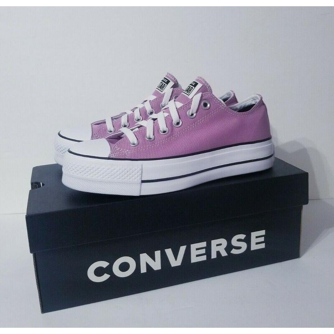 Converse Chuck Taylor All Star Platform Lift OX Pink Women Shoes A02346C Size