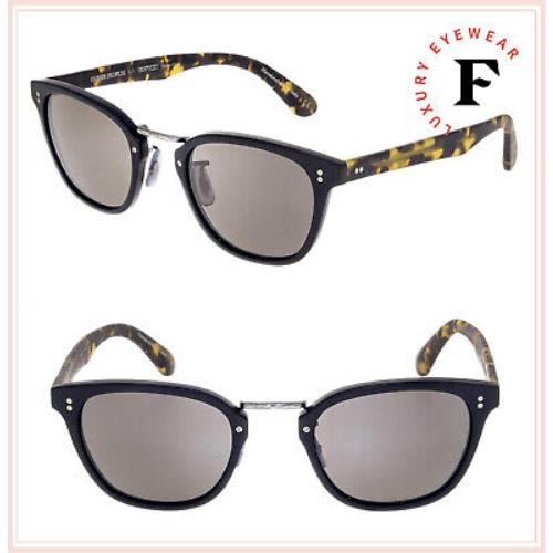 Oliver Peoples Lerner Sunglasses OV5369S Matte Black Tortoise Pewter Unisex