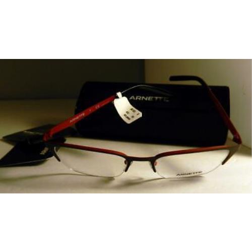 Arnette sunglasses  - black w red Frame, Clear Lens 1