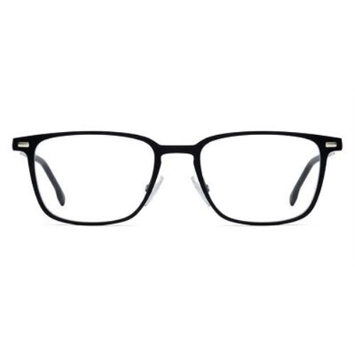Hugo Boss 1021 Eyeglasses RX Men Matte Black Rectangular 52mm